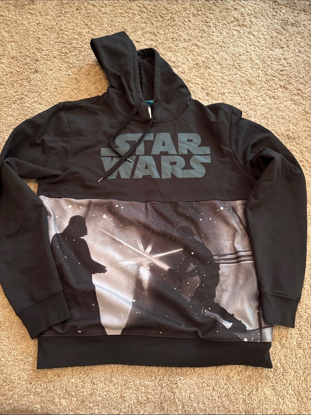 Star Wars Black and Gray Lightsaber Duel Pullover